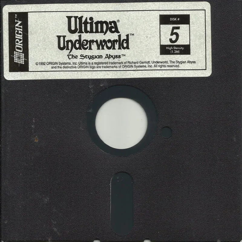 Ultima Underworld: The Stygian Abyss cart