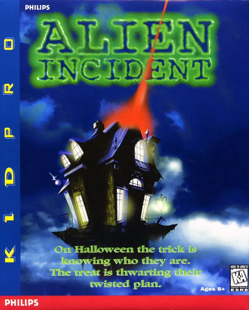 Alien Incident cover art for MS-DOS