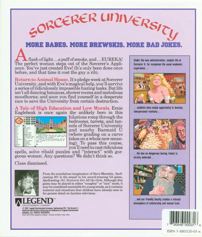 Backdrop artwork for Spellcasting 201: The Sorcerer's Appliance