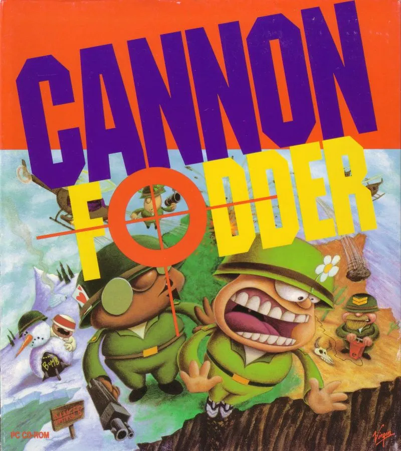 Backdrop artwork for Cannon Fodder