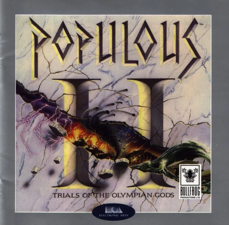 Populous II: Trials of the Olympian Gods box art