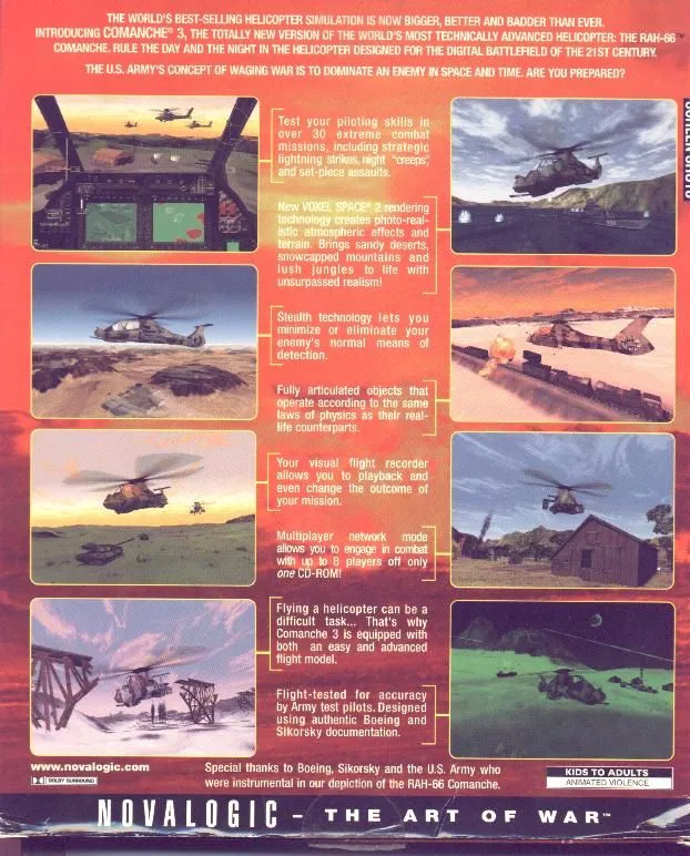 Comanche 3 box back