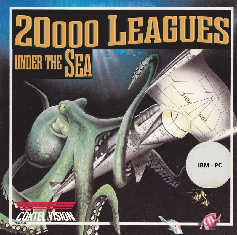 20000 Leagues Under the Sea cover art for MS-DOS