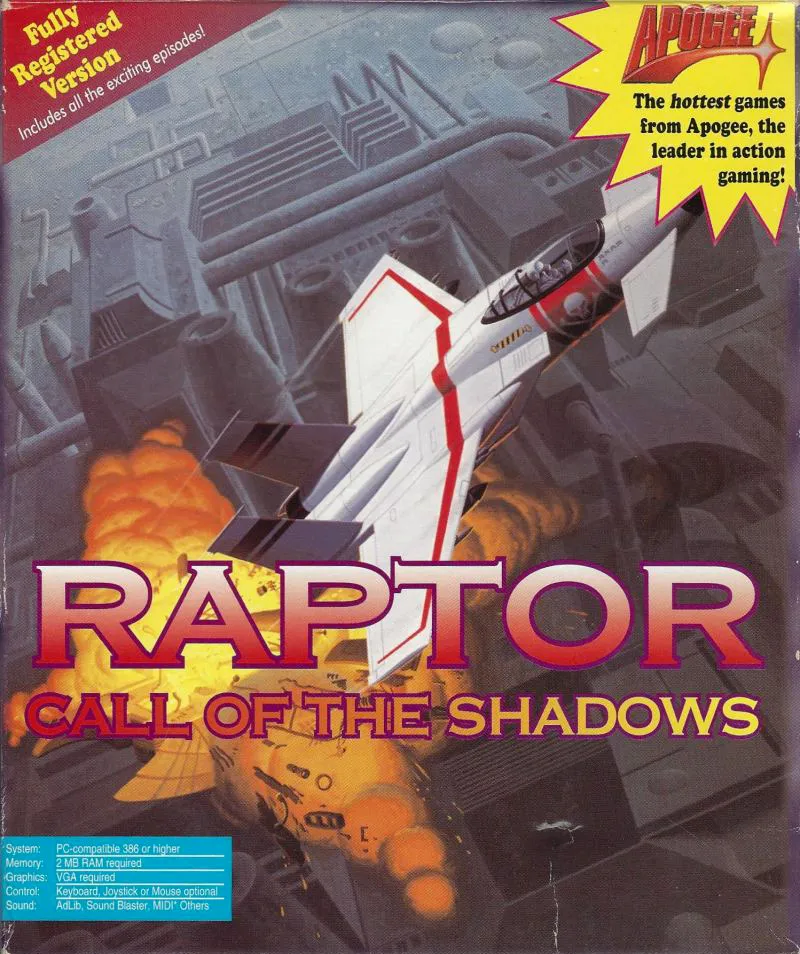 Raptor: Call of the Shadows box art