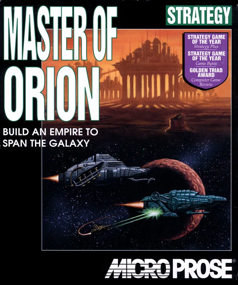 Backdrop artwork for Master of Orion
