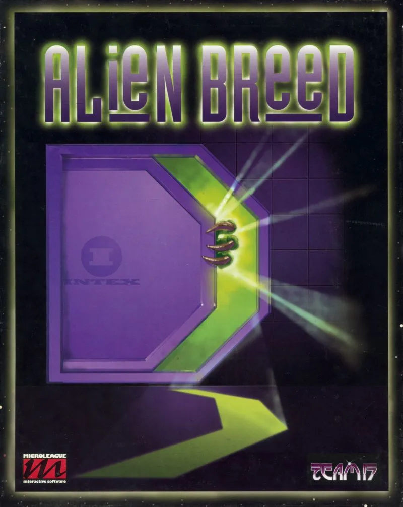 Alien Breed cover art for MS-DOS