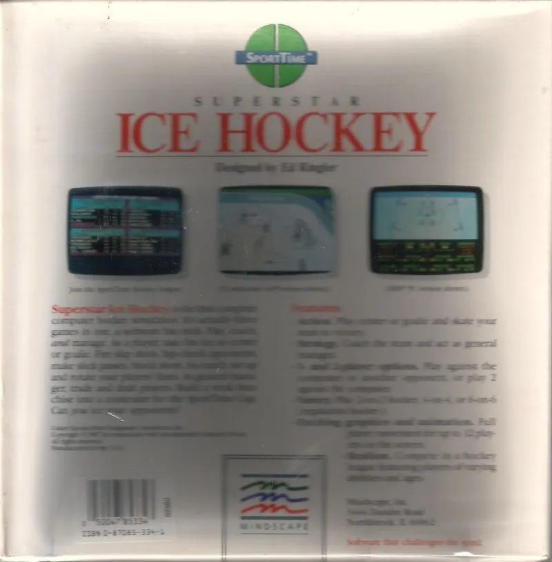 Backdrop artwork for Superstar Ice Hockey