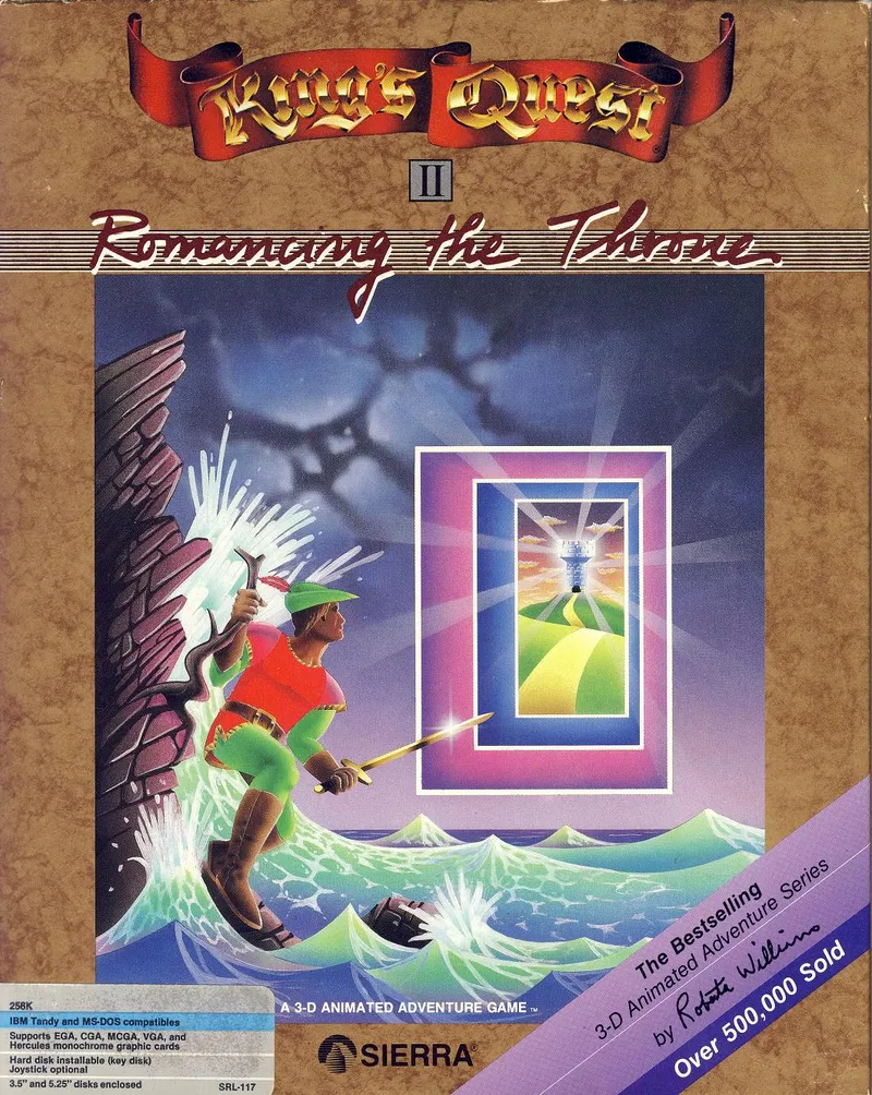 Backdrop artwork for King's Quest II: Romancing the Throne