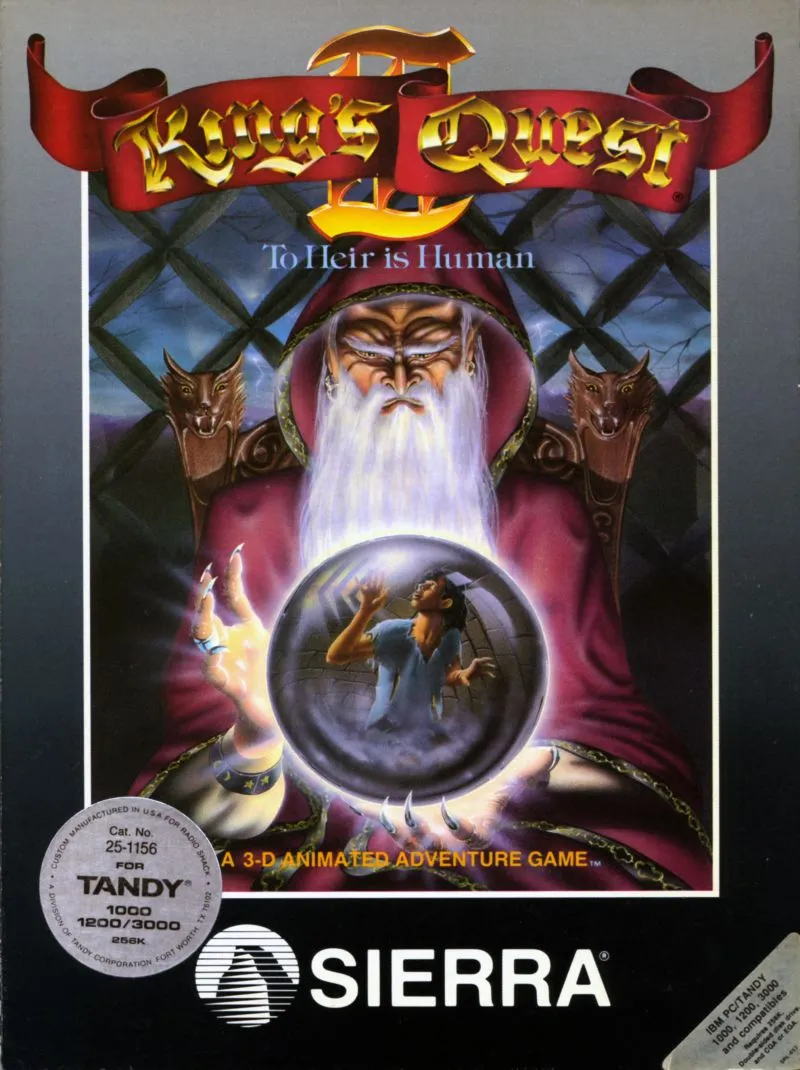 Backdrop artwork for King's Quest III: To Heir is Human