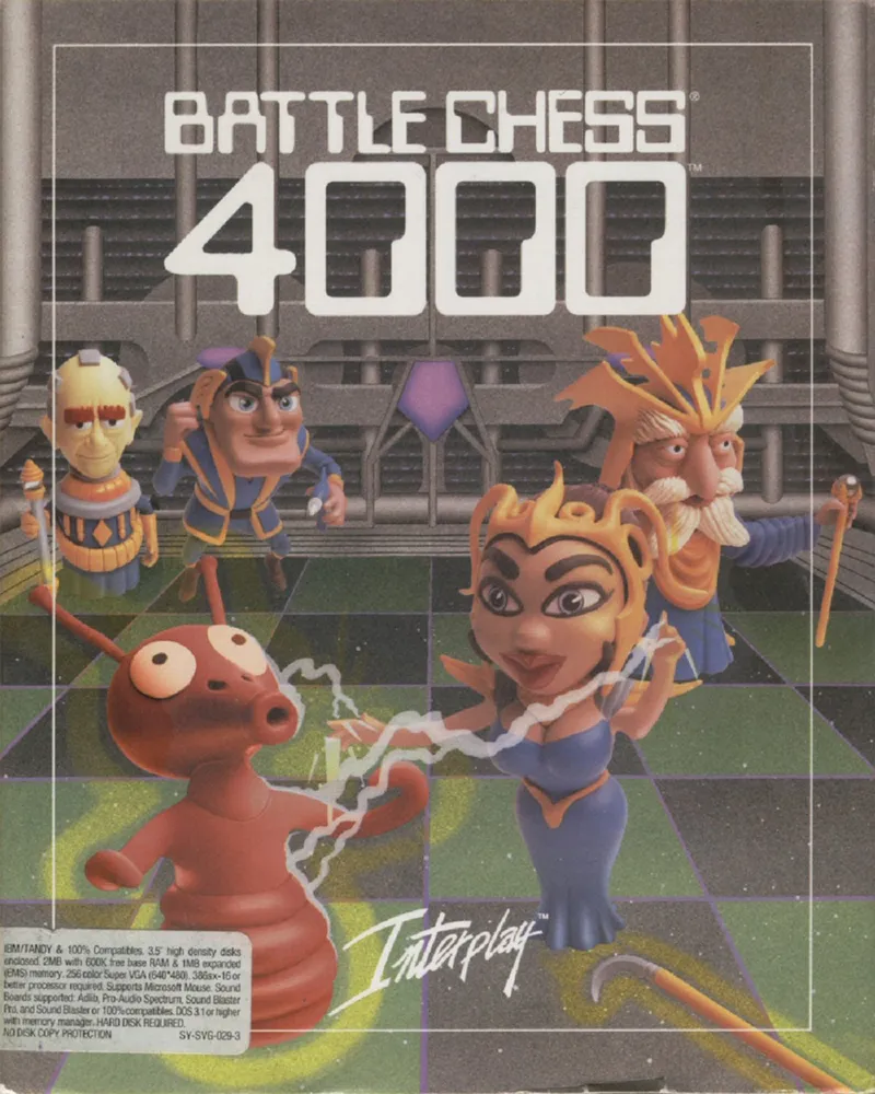 Battle Chess 4000 cover art for MS-DOS