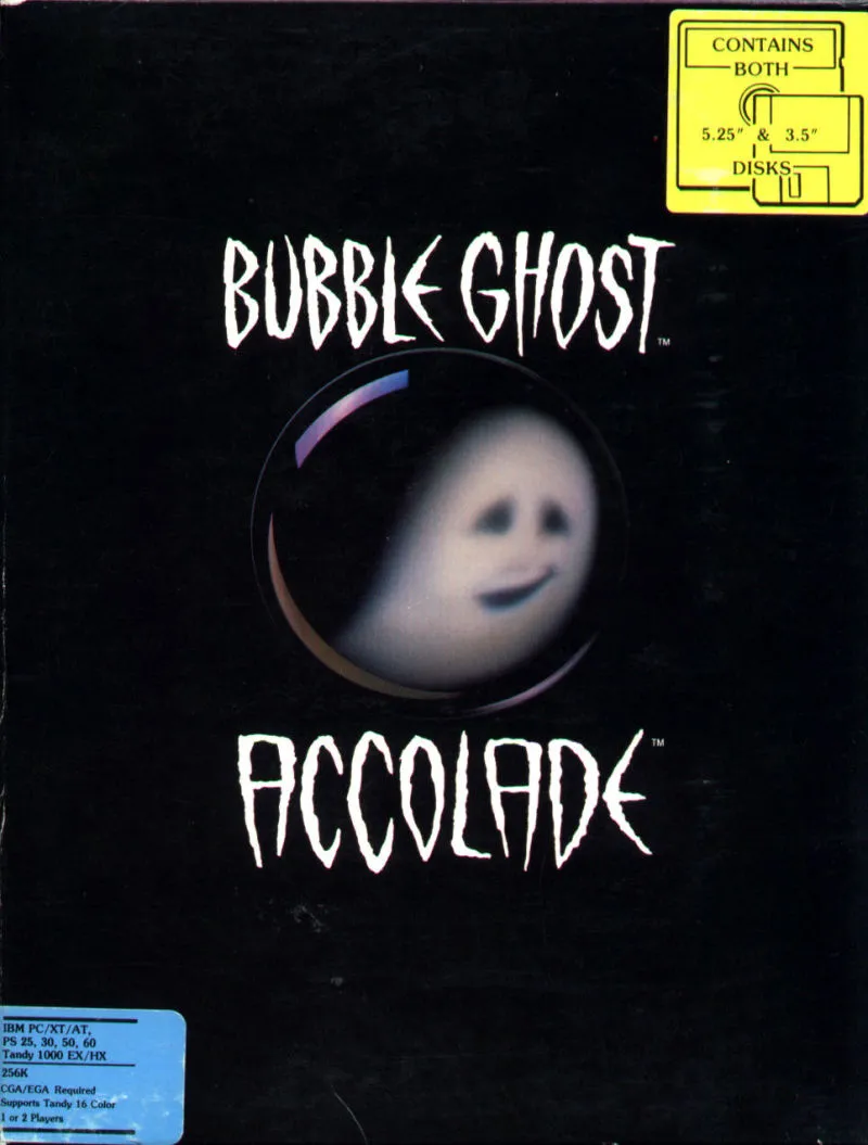 Backdrop artwork for Bubble Ghost