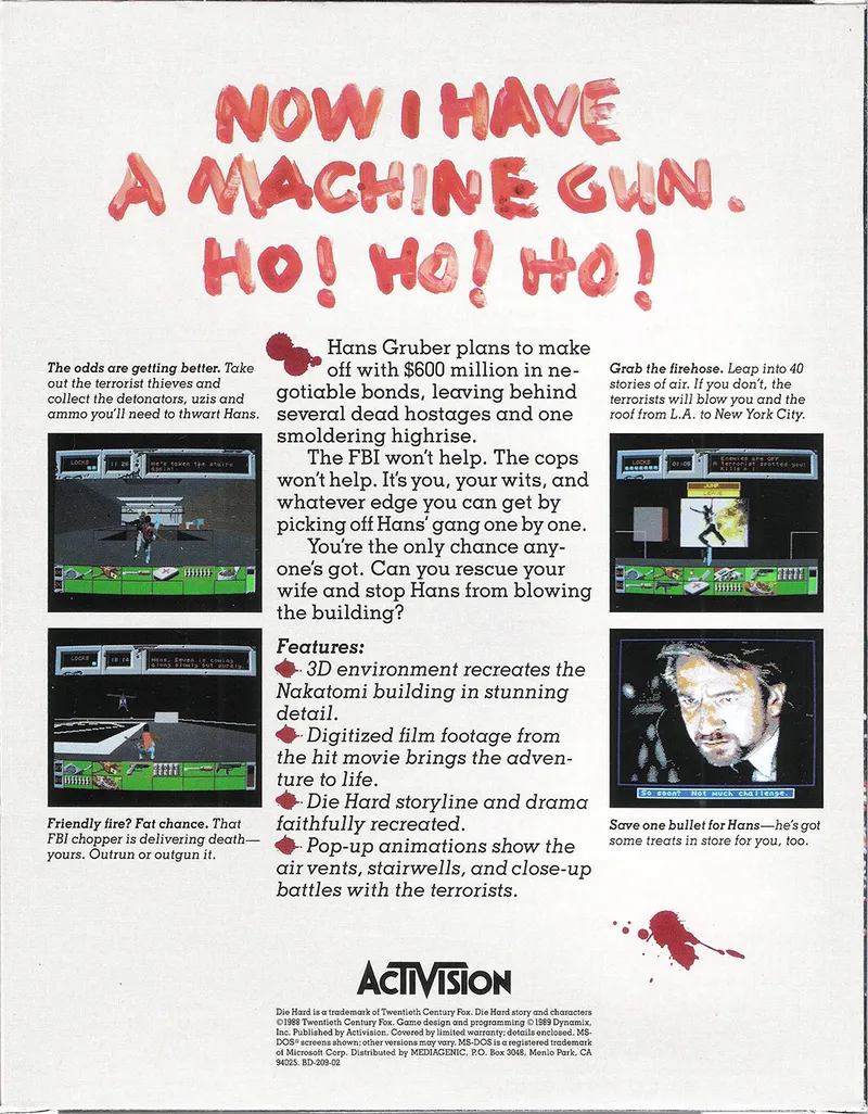 Die Hard box back