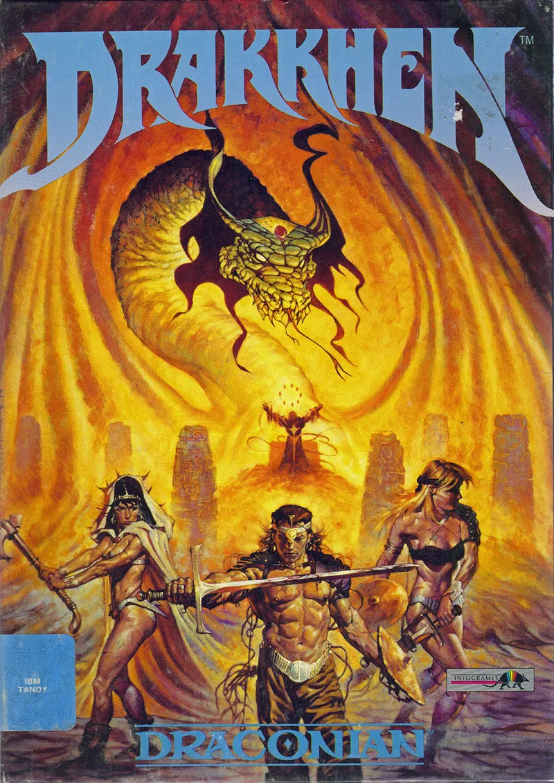Backdrop artwork for Drakkhen