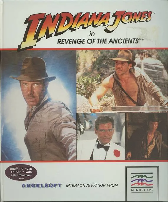 Indiana Jones in Revenge of the Ancients box art