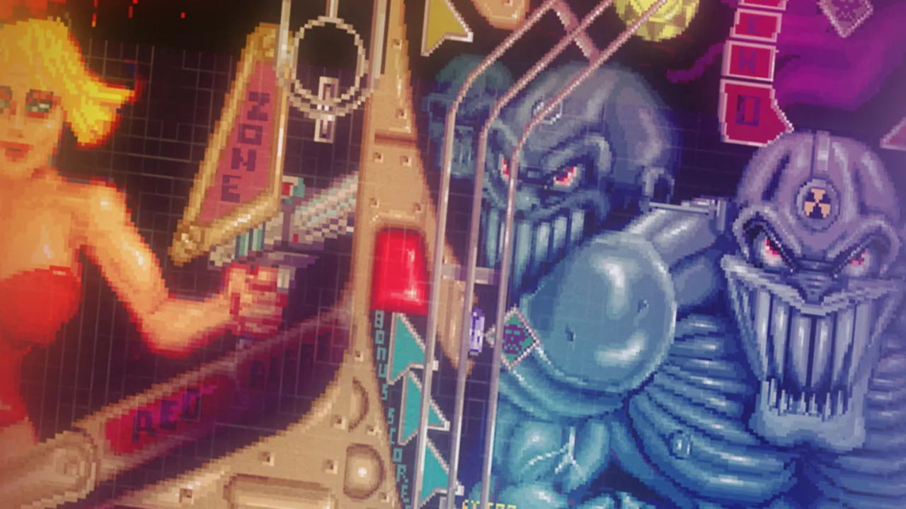 Backdrop artwork for Pinball Dreams II