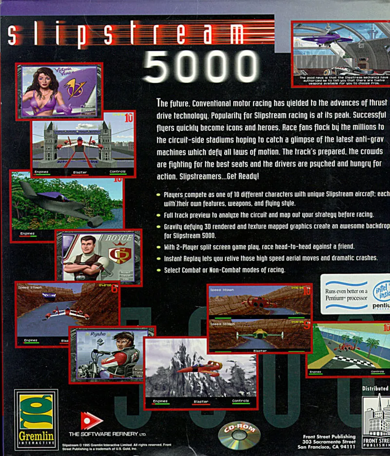 Slipstream 5000 box back