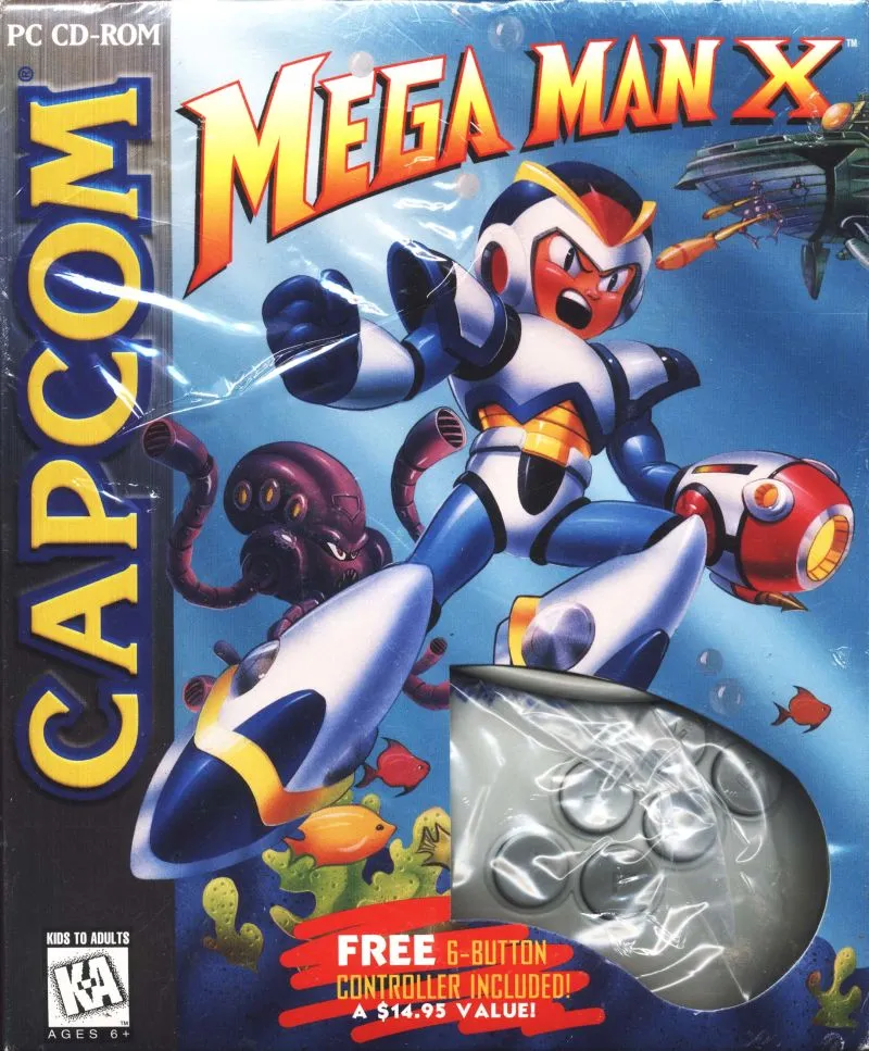 Mega Man X box art