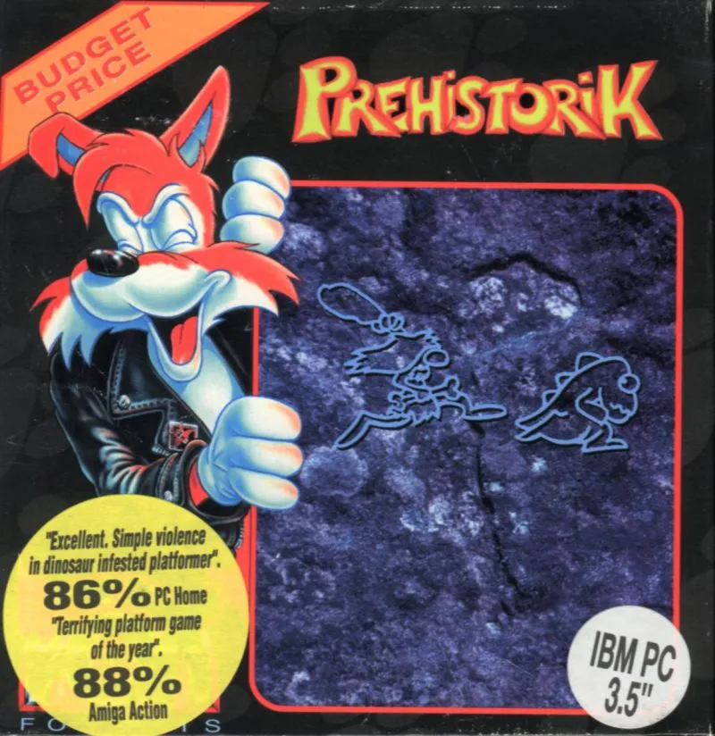 Backdrop artwork for Prehistorik