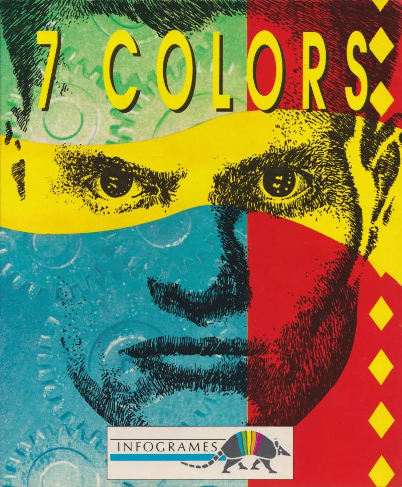 7 Colors cover art for MS-DOS