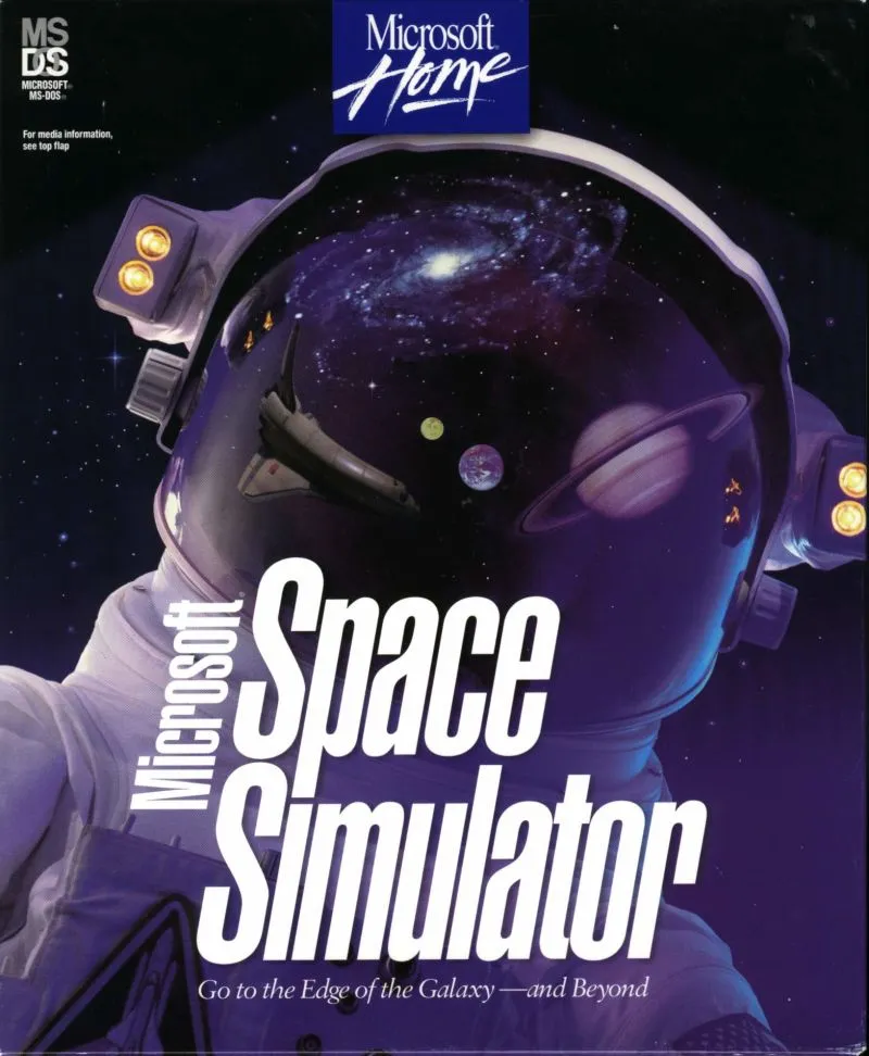 Backdrop artwork for Microsoft Space Simulator