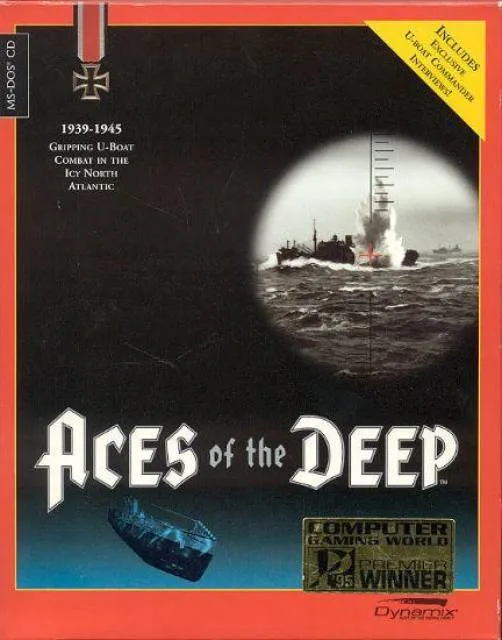 Aces of the Deep cover art for MS-DOS