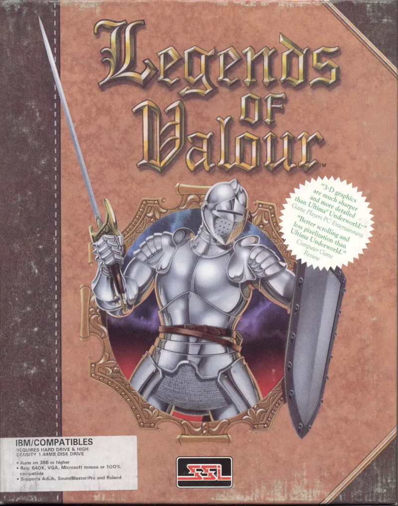 Backdrop artwork for Legends of Valour