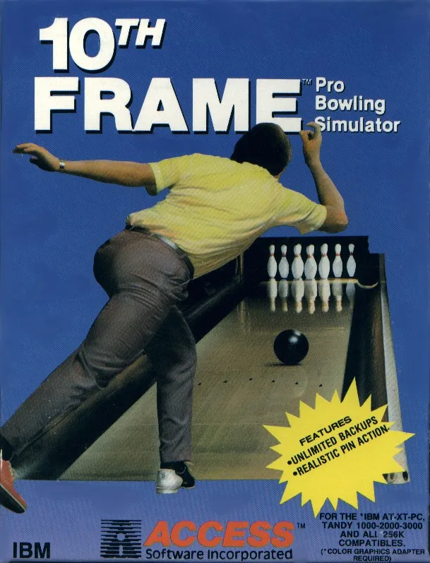 10th Frame cover art for MS-DOS