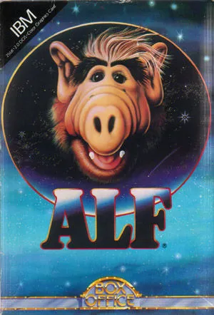 ALF: The First Adventure cover art for MS-DOS