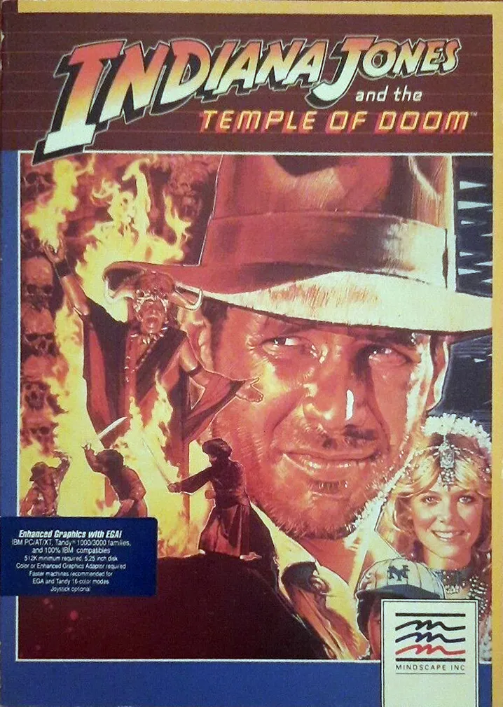 Backdrop artwork for Indiana Jones and the Temple of Doom