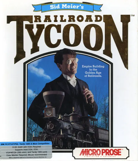 Sid Meier's Railroad Tycoon box art