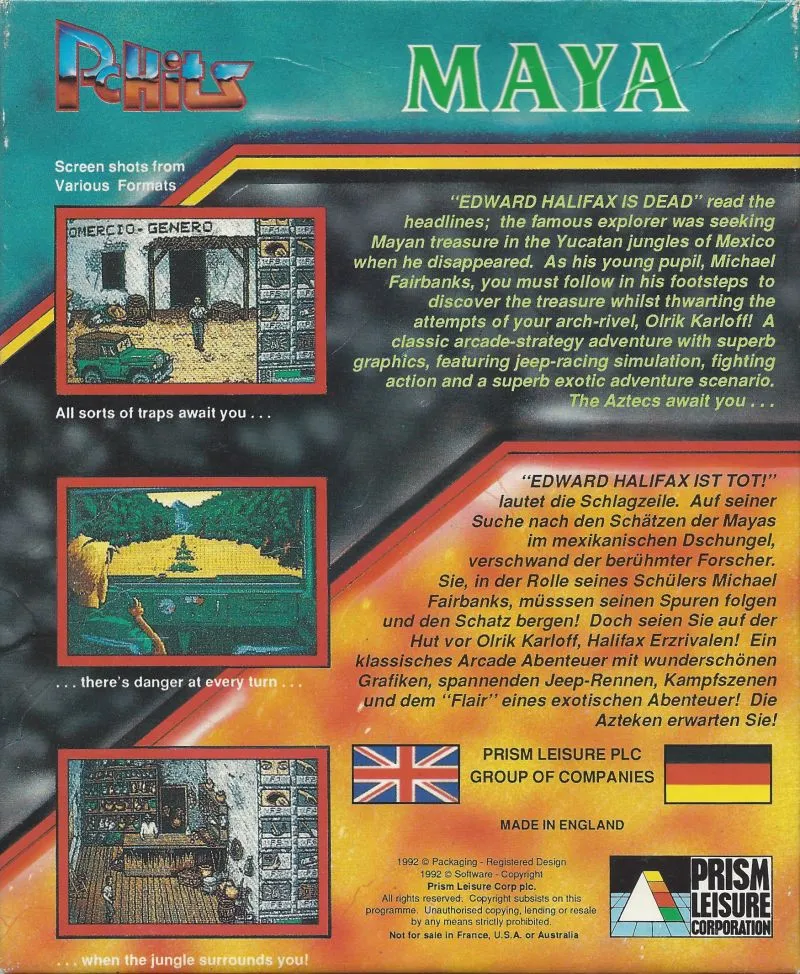 Le Fetiche Maya box back