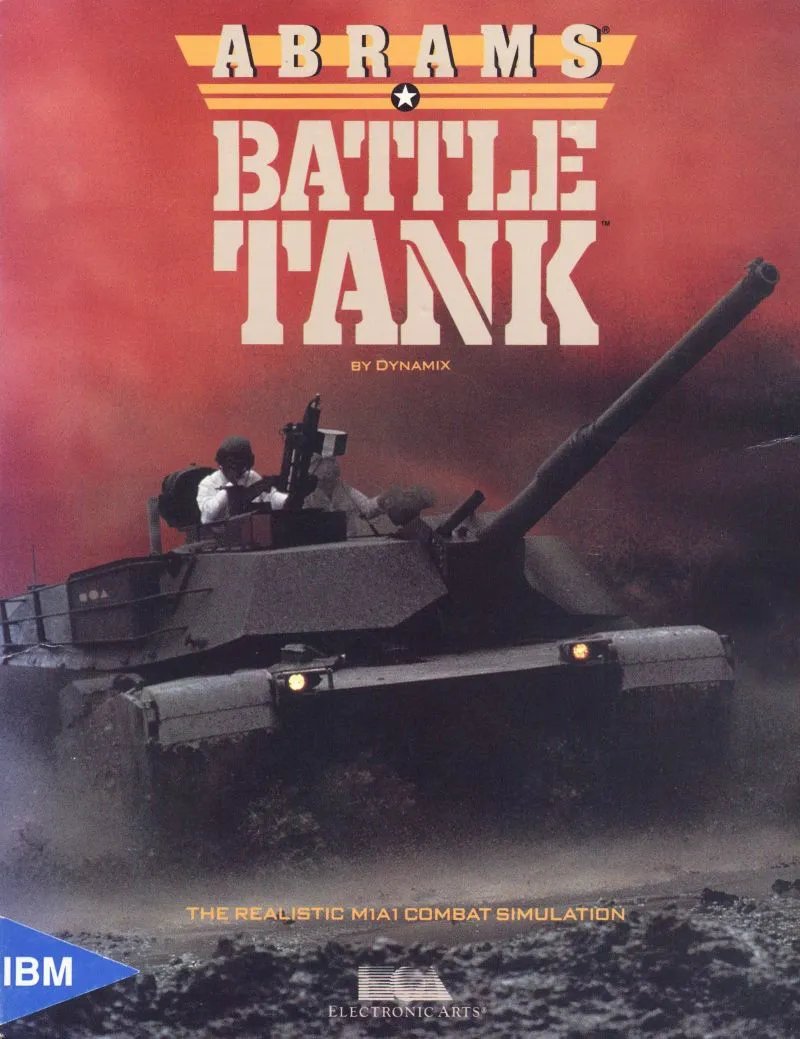 Abrams Battle Tank cover art for MS-DOS