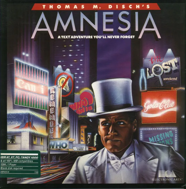Backdrop artwork for Amnesia