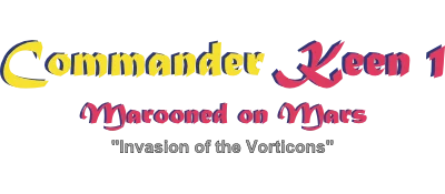 Commander Keen 1: Marooned on Mars logo
