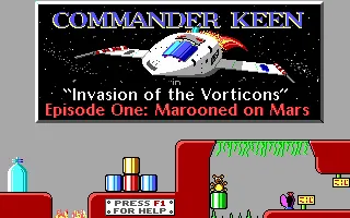 Commander Keen 1: Marooned on Mars screenshot