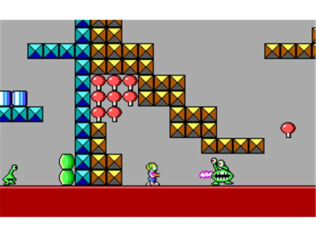 Backdrop artwork for Commander Keen 1: Marooned on Mars