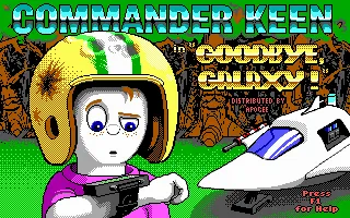 Backdrop artwork for Commander Keen 4: Secret of the Oracle