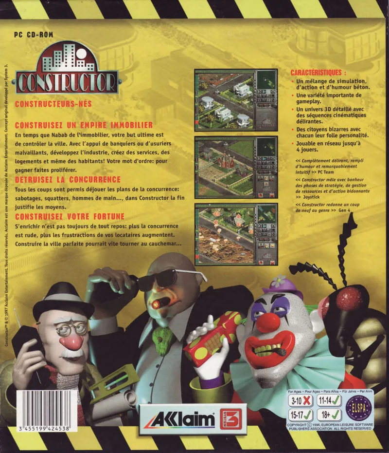 Constructor box back