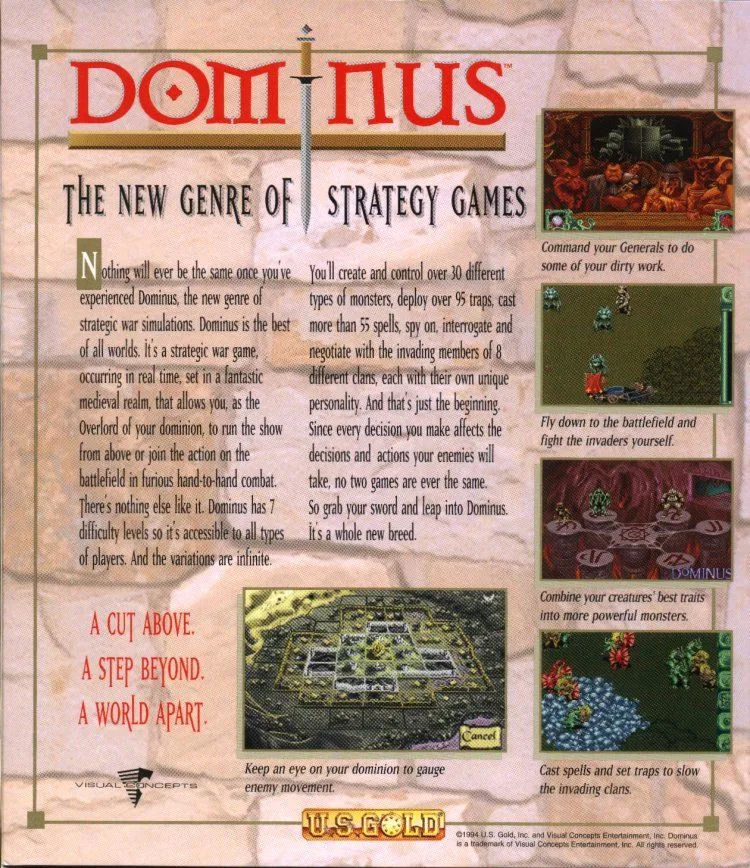 Dominus box back