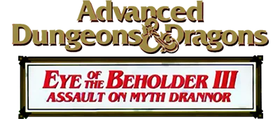 Eye of The Beholder III: Assault on Myth Drannor logo