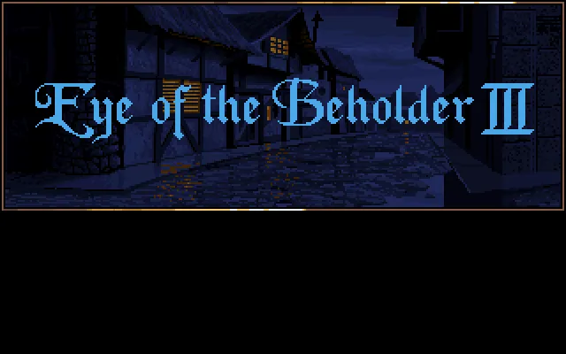 Eye of The Beholder III: Assault on Myth Drannor screenshot