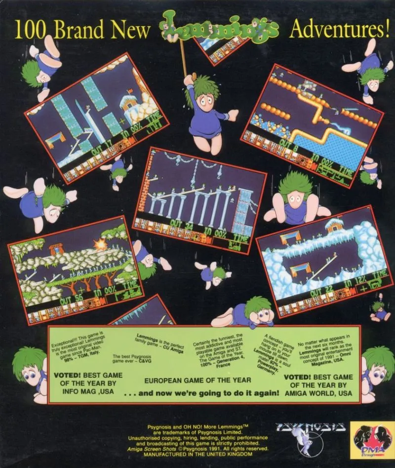 Oh No! More Lemmings box back