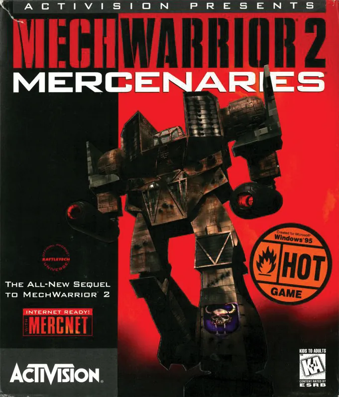 Backdrop artwork for MechWarrior 2: Mercenaries
