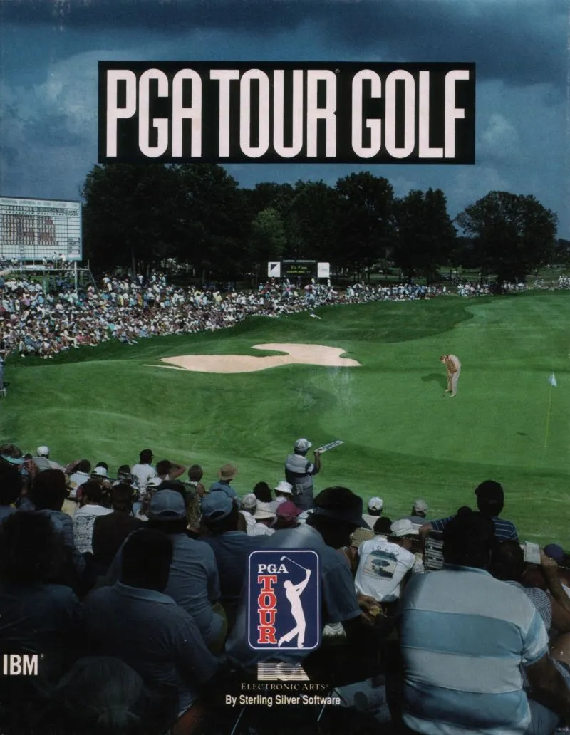 PGA Tour Golf cover art for MS-DOS