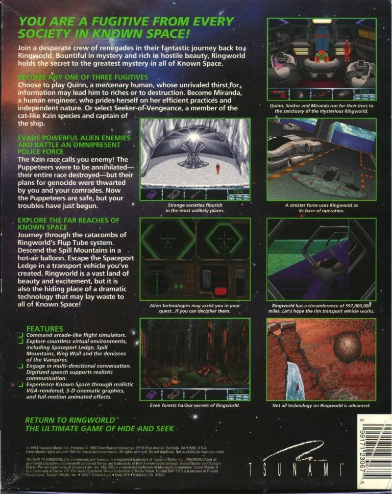 Backdrop artwork for Return to Ringworld