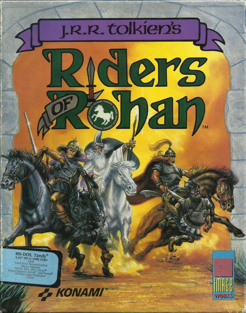 Backdrop artwork for J.R.R. Tolkien's Riders of Rohan
