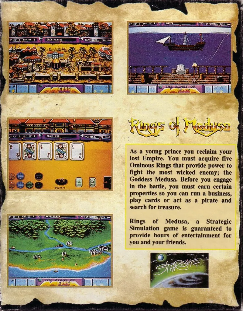 Backdrop artwork for Rings of Medusa