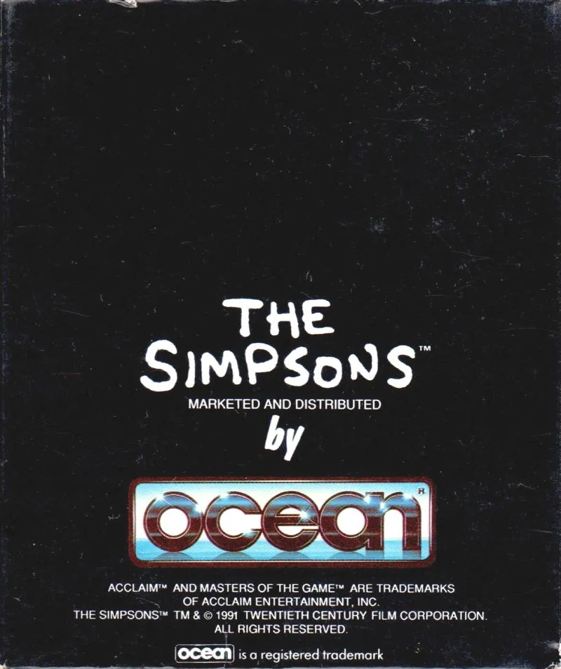 Backdrop artwork for The Simpsons: Bart vs. the Space Mutants
