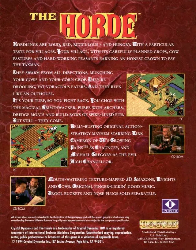 Backdrop artwork for The Horde