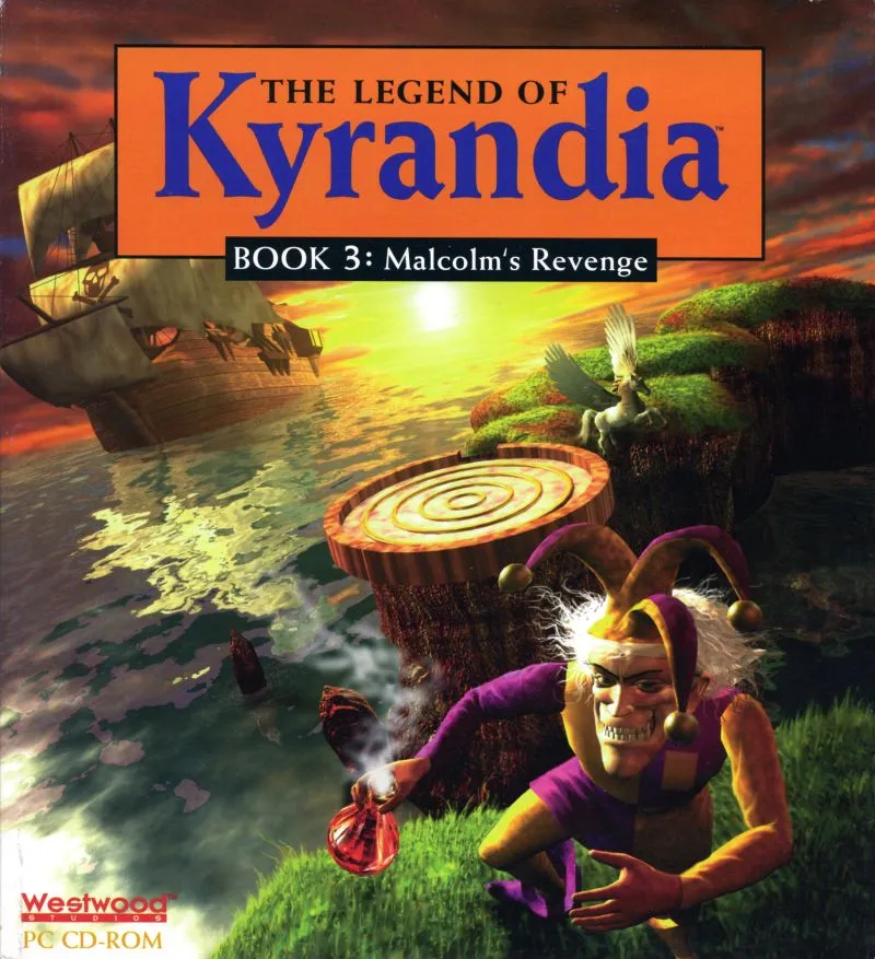 Backdrop artwork for The Legend of Kyrandia: Book 3: Malcolm's Revenge